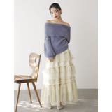 シャギーオフショルニットプルオーバー | dazzlin | 詳細画像4