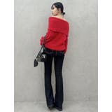 シャギーオフショルニットプルオーバー | dazzlin | 詳細画像40