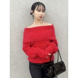 シャギーオフショルニットプルオーバー | dazzlin | 詳細画像41