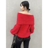 シャギーオフショルニットプルオーバー | dazzlin | 詳細画像43