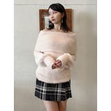 シャギーオフショルニットプルオーバー | dazzlin | 詳細画像46