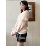 シャギーオフショルニットプルオーバー | dazzlin | 詳細画像47