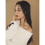 シャギーオフショルニットプルオーバー | dazzlin | 詳細画像7