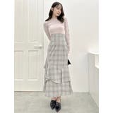 バックリボンプチフリルニットトップス | dazzlin | 詳細画像24