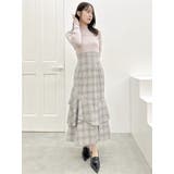 バックリボンプチフリルニットトップス | dazzlin | 詳細画像25