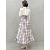 バックリボンプチフリルニットトップス | dazzlin | 詳細画像5