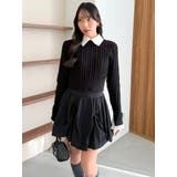 ケーブルシャツドッキングニット | dazzlin | 詳細画像42