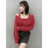 ミニシャギーラメニットキャミ | dazzlin | 詳細画像13 