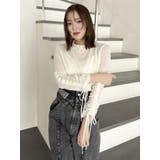 シアーベロアトップス | dazzlin | 詳細画像3 