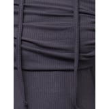 チョーカー付きオフショルドレープ長袖トップス | dazzlin | 詳細画像35 