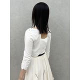 ネックドレープカットトップス | dazzlin | 詳細画像16