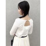 ネックドレープカットトップス | dazzlin | 詳細画像17