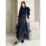 ネックドレープカットトップス | dazzlin | 詳細画像24