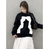 リボンディティールカットプルオーバー | dazzlin | 詳細画像10