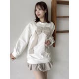 リボンディティールカットプルオーバー | dazzlin | 詳細画像17