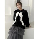 リボンディティールカットプルオーバー | dazzlin | 詳細画像27