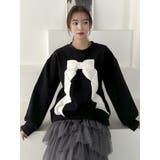 リボンディティールカットプルオーバー | dazzlin | 詳細画像28