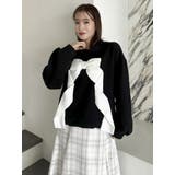 リボンディティールカットプルオーバー | dazzlin | 詳細画像32