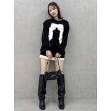 リボンディティールカットプルオーバー | dazzlin | 詳細画像4