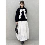 リボンディティールカットプルオーバー | dazzlin | 詳細画像8