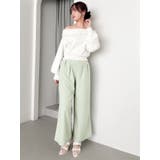 デコルテオープンスウェットトップス | dazzlin | 詳細画像11 