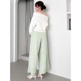 デコルテオープンスウェットトップス | dazzlin | 詳細画像12 