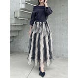 デコルテオープンスウェットトップス | dazzlin | 詳細画像41 