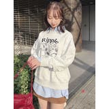 フラワーロゴスウエットトップス | dazzlin | 詳細画像13