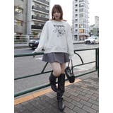 フラワーロゴスウエットトップス | dazzlin | 詳細画像23