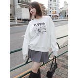 フラワーロゴスウエットトップス | dazzlin | 詳細画像26