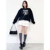 フラワーロゴスウエットトップス | dazzlin | 詳細画像28