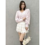 ミニシャギーラメニットカーデトップス | dazzlin | 詳細画像17