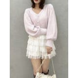 ミニシャギーラメニットカーデトップス | dazzlin | 詳細画像18