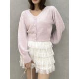 ミニシャギーラメニットカーデトップス | dazzlin | 詳細画像19