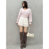 ミニシャギーラメニットカーデトップス | dazzlin | 詳細画像21