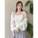 ミニシャギーラメニットカーデトップス | dazzlin | 詳細画像3