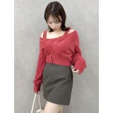 ミニシャギーラメニットカーデトップス | dazzlin | 詳細画像34