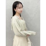 ミニシャギーラメニットカーデトップス | dazzlin | 詳細画像40