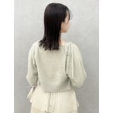 ミニシャギーラメニットカーデトップス | dazzlin | 詳細画像41
