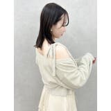 ミニシャギーラメニットカーデトップス | dazzlin | 詳細画像43