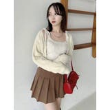 ミニシャギーラメニットカーデトップス | dazzlin | 詳細画像50