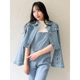 デニムシャツボレロジャケット | dazzlin | 詳細画像16 