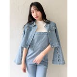 デニムシャツボレロジャケット | dazzlin | 詳細画像17 