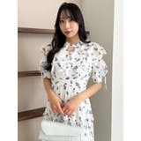 ラッフルリボンフラワーワンピース | dazzlin | 詳細画像11