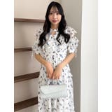 ラッフルリボンフラワーワンピース | dazzlin | 詳細画像13