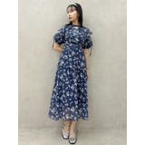 ラッフルリボンフラワーワンピース | dazzlin | 詳細画像15