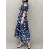 ラッフルリボンフラワーワンピース | dazzlin | 詳細画像18