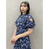 ラッフルリボンフラワーワンピース | dazzlin | 詳細画像21
