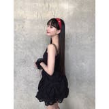 ギャザーリボンミニワンピース | dazzlin | 詳細画像5 