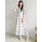 2WAYショルダーフラワーラッフルワンピース | dazzlin | 詳細画像15 